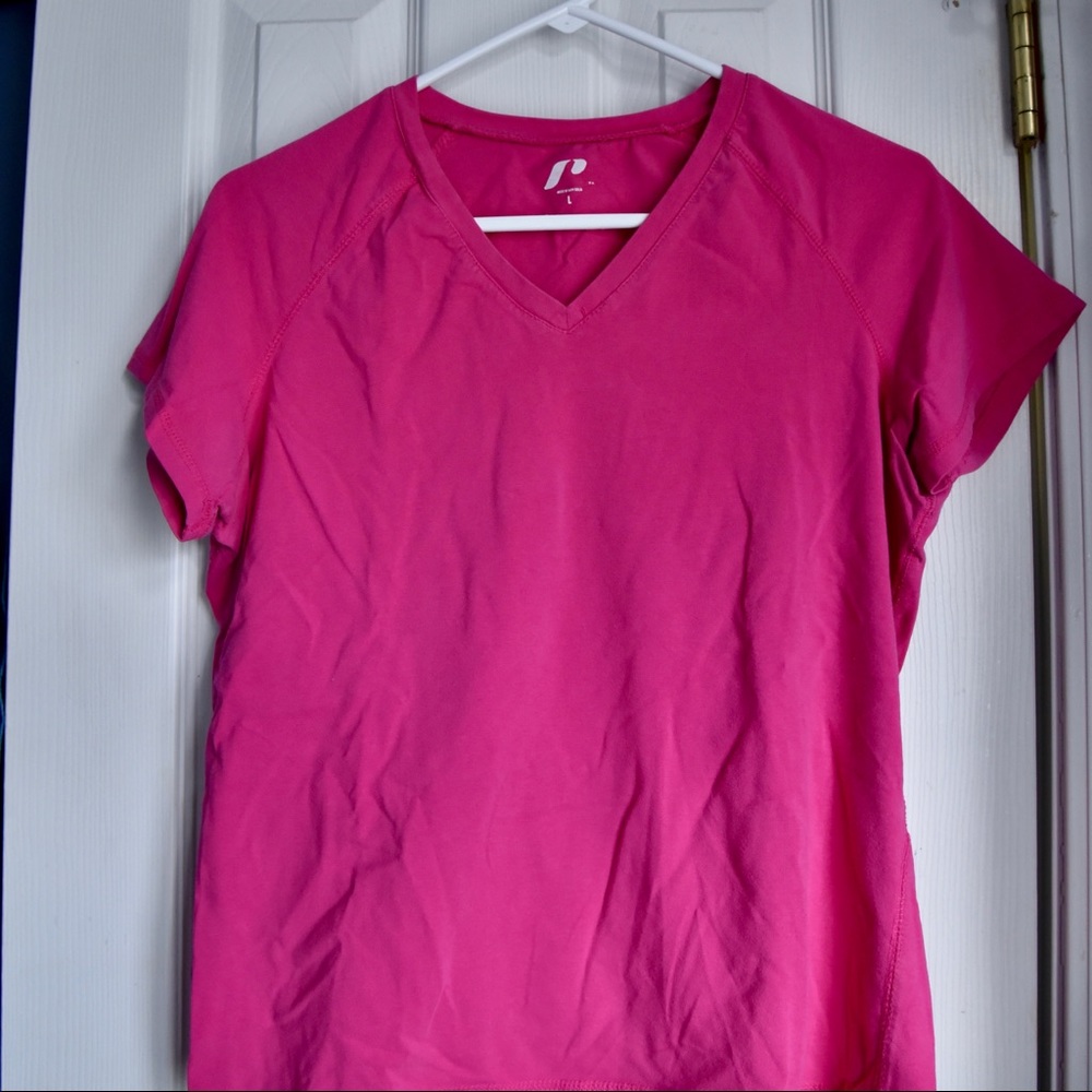 V neck workout top